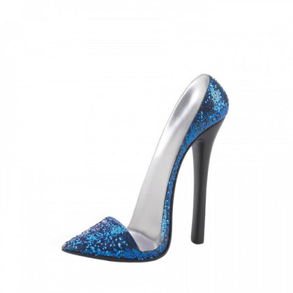 Sparkle Blue Shoe Phone Holder
