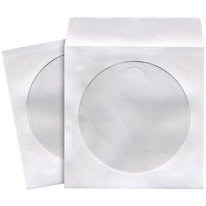 Maxell Cd And Dvd Storage Sleeves (100 Pk; White)