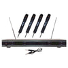 Pyle Pro 4-microphone Vhf Wireless Microphone System