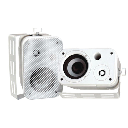 Pyle Pro 3.5" Indoor And Outdoor Waterproof Speakers (white)