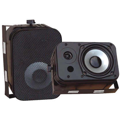 Pyle Pro 5.25" Indoor And Outdoor Waterproof Speakers (black)
