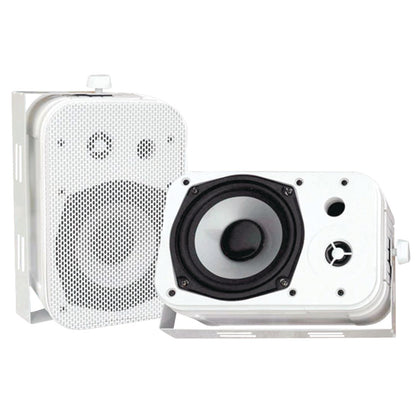 Pyle Pro 5.25" Indoor And Outdoor Waterproof Speakers (white)