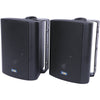 Tic Corporation Indoor And Outdoor 75-watt Speakers With 70 Volt Switching (black)