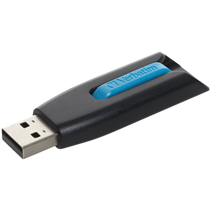 Verbatim 16gb Superspeed Usb 3.0 Store 'n' Go V3 Usb Drive (caribbean Blue)