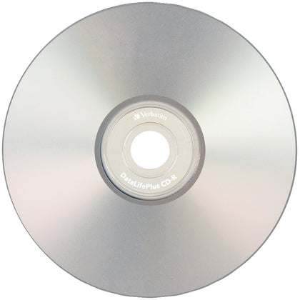Verbatim 80-minute And 700mb 52x Datalifeplus Silver Inkjet Printable Cd-rs 50-ct Spindle