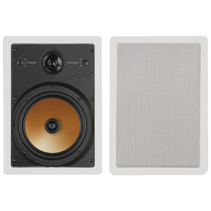Bic America 8" 3-way Acoustech Series In-wall Speakers