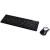 Fellowes Microban Slimline Cordless Keyboard Combination