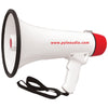 Pyle Pro 40-watt Professional Megaphone And Bullhorn With Handheld Microphone And Siren Rechargeable Battery & Auxiliary Jack