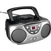 Sylvania Portable Cd Boom Boxes With Am And Fm Radio (black)