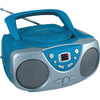 Sylvania Portable Cd Boom Box With Am And Fm Radio (blue)