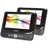 Sylvania 9&#34; Dual-screen Portable Dvd Player