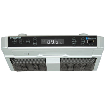 Sylvania Bluetooth Under-cabinet Kitchen Radio