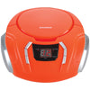 Sylvania Portable Cd Players With Am And Fm Radio (orange)