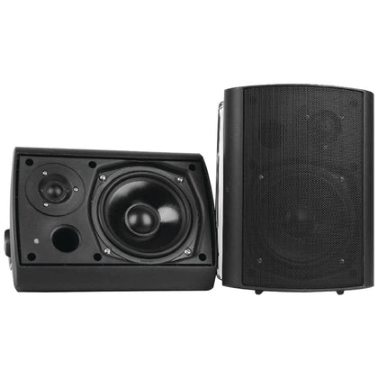 Pyle Home 6.5" Indoor And Outdoor Wall-mount Bluetooth Speaker System (black)