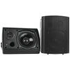 Pyle Home 6.5&#34; Indoor And Outdoor Wall-mount Bluetooth Speaker System (black)