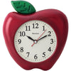 Westclox 3-dimensional Apple 10&#34; Wall Clock