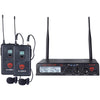 Nady Uhf Dual 100-channel Wireless Lavalier Handheld Microphone System