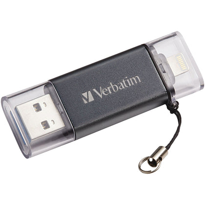 Verbatim Istore 'n' Go Usb 3.0 Flash Drive With Lightning Connector (64gb)