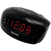 Westclox Super-loud Led Electric Alarm Clock (black)