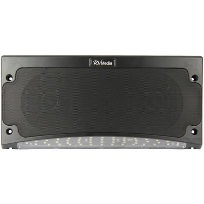 King Weatherproof Bluetooth Speaker With Outdoor Led Light (black)