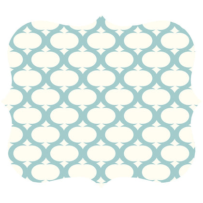 Fellowes Designer Mouse Pad (teal Lattice)