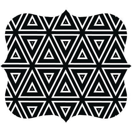 Fellowes Designer Mouse Pad (geometric Triangles)