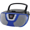 Sylvania Portable Cd Radio Boom Box (blue)