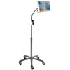 Cta Digital Ipad And Tablet Heavy-duty Gooseneck Floor Stand