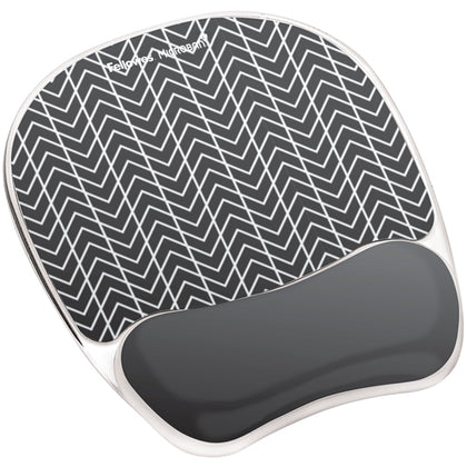 Fellowes Photo Gel Mouse Pad Wrist Rest With Microban