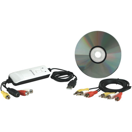 Manhattan Usb Audio And Video Grabber