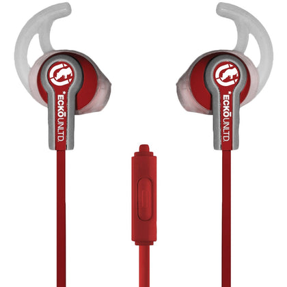 Ecko Unltd. Fuse Sport Earbuds With Microphone (red)