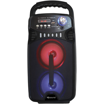 Iq Sound Bluetooth Portable Rechargeable Speaker (black)