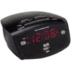 Sxe Led Clock Radio With 1-amp Usb