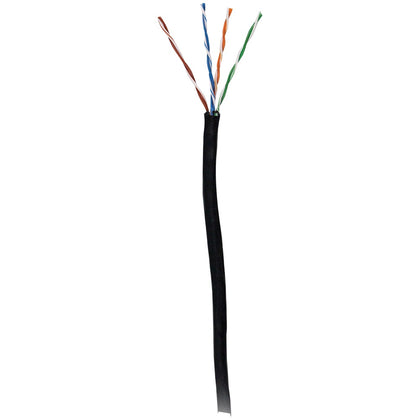 Ethereal 24-gauge Cat-5 Cable 1000ft (black)
