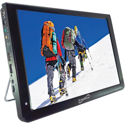 Supersonic 12&#34; Portable Lcd Tv Ac And Dc Compatible With Rv And Boat