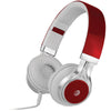 At&t Stereo Over-ear Headphones With Microphone (red)