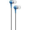 At&t Pebm02 In-ear Aluminum Stereo Earbuds With Microphone (blue)