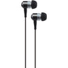 At&t Pebm02 In-ear Aluminum Stereo Earbuds With Microphone (black)