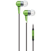 At&t Pebm02 In-ear Aluminum Stereo Earbuds With Microphone (green)