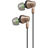 At&t E10 Metallic In-ear Stereo Earbuds With Microphone (gold)