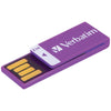 Verbatim 16gb Clip It Usb Drive (violet)