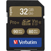 Verbatim Class 10 32gb Pro Plus 600x Sdhc Memory Card