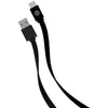 Iessentials Flat Usb-c To Usb-a Cable 4ft (black)