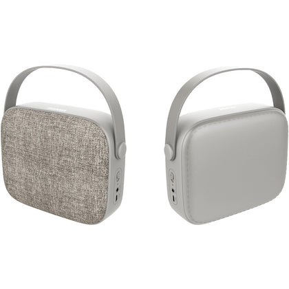 Sylvania Portable Bluetooth Retro-design Fabric Speaker (sand)