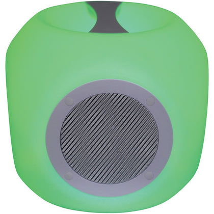 Sylvania Water-resistant Color-changing Bluetooth Outdoor Speaker