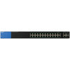 Linksys 384-watt Poe+ Smart 24 Port Gigabit Network Switch With 2 Gigabit Sfp And Rj45 Combo Ports