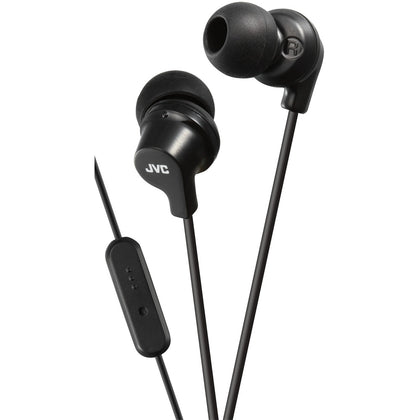 Jvc In-ear Headphones With Microphone (black)