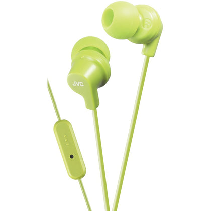 Jvc In-ear Headphones With Microphone (green)