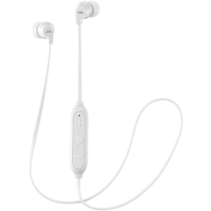 Jvc In-ear Headphones With Microphone & Bluetooth (white)