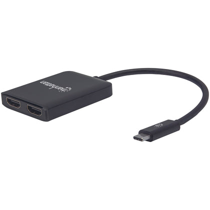 Manhattan Usb-c To Dual Hdmi Converter--mst Hub
